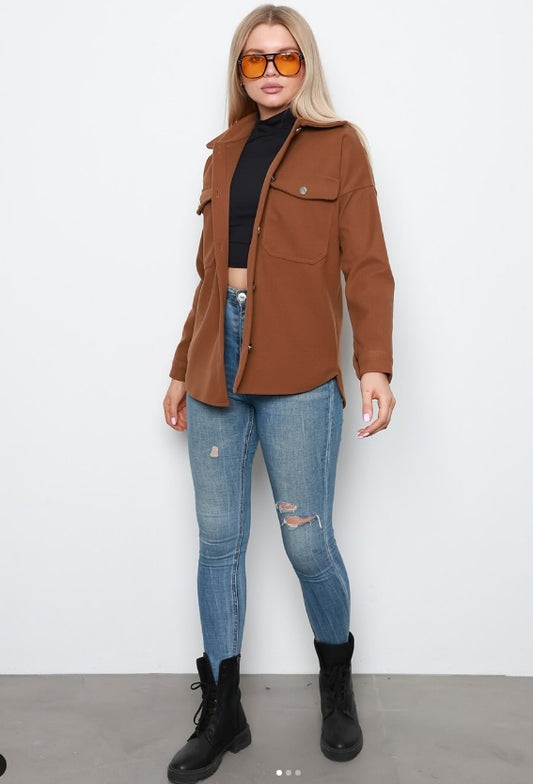 Women's Casual jacket with a relaxed fit.