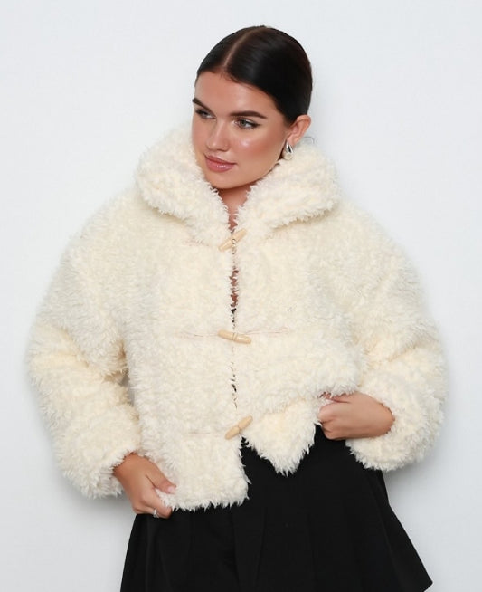 Women's Teddy Coat or Faux Shearling Jacket