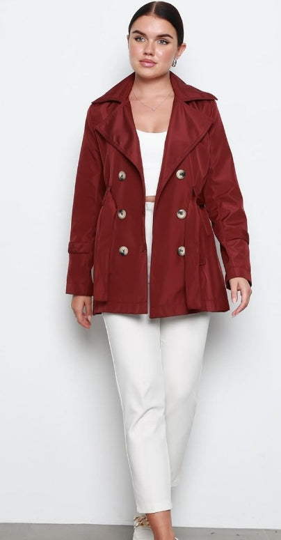 Women's Short Trench coat