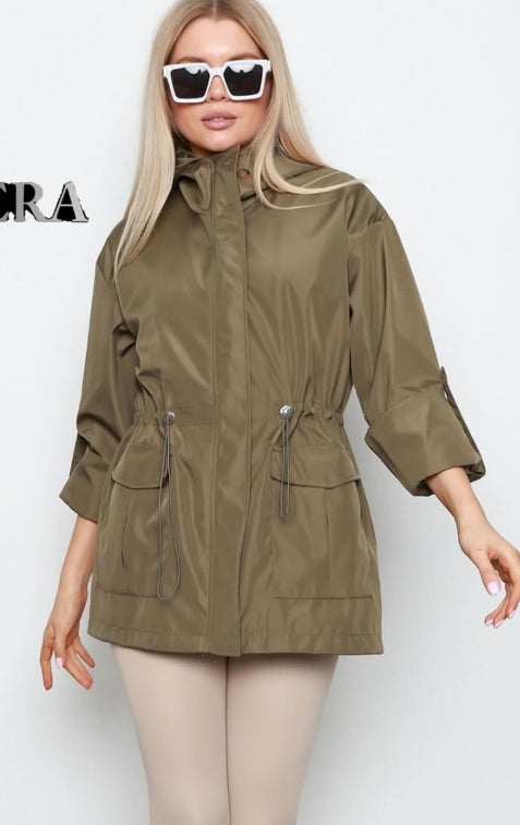 Women's Anorak or utility jacket.