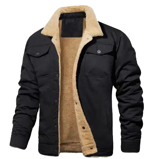 Turn-down Collar Winter Cotton Jacket