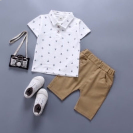 Complete Casual Wear for Boys - Silver