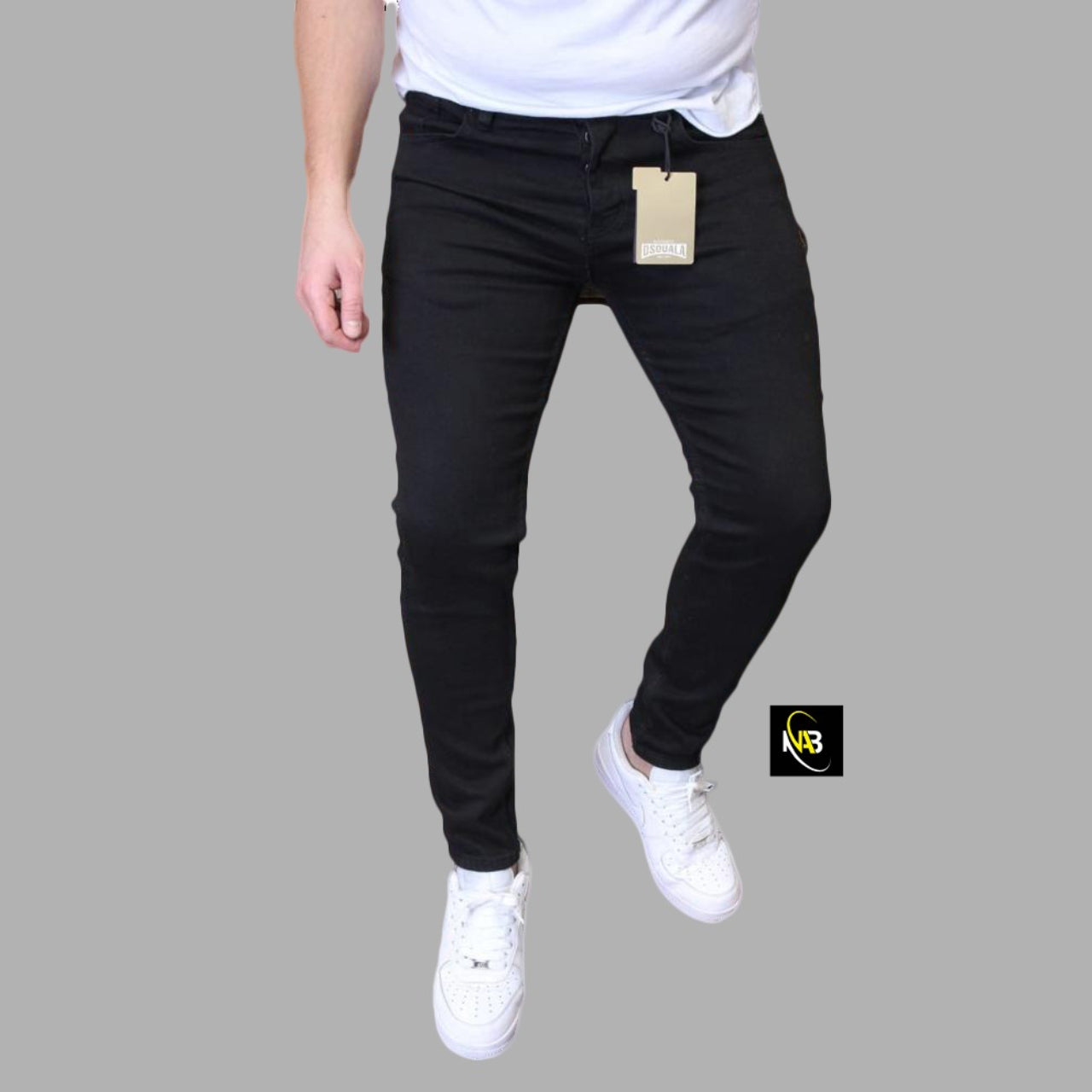 Classy Men Jeans Black