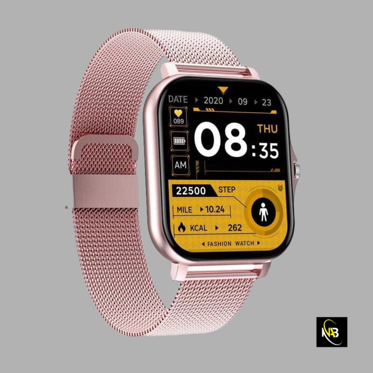 Y13 Smart Watch - Pale Pink